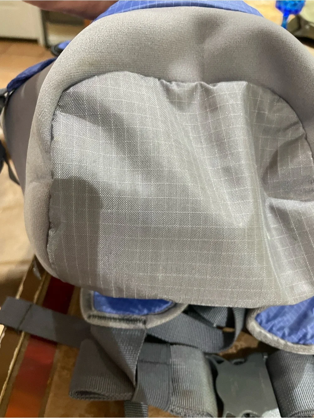 L.L. Bean Blue and Gray Lightweight Daypack Backpack Lily 18 back to school